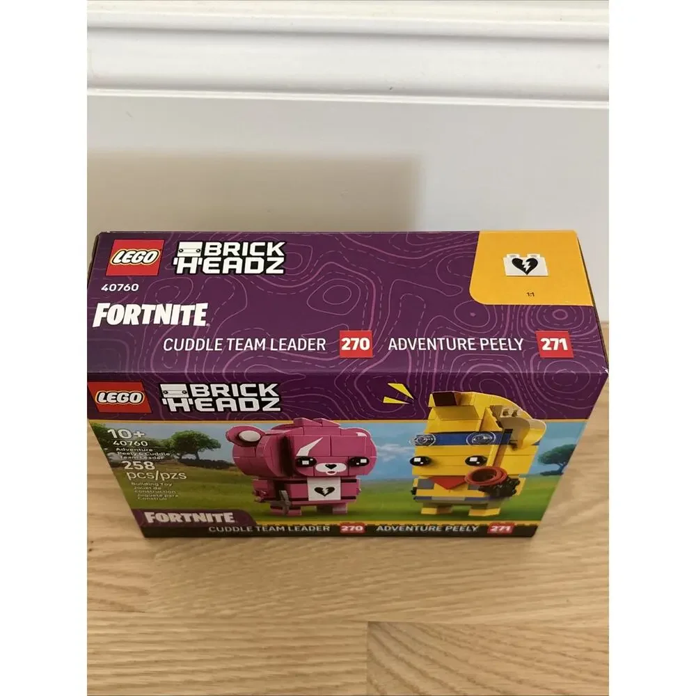 LEGO Brickheadz Fortnite Adventure Peely (271) & Cuddle Team Leader (270) #40760